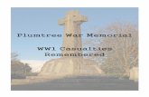 Plumtree WW1 Casualties Remembered