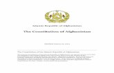 The Constitution of Afghanistan - World Bank