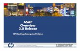 ASAP Overview 3.0 Release