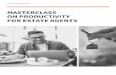 FOR ESTATE AGENTS ON PRODUCTIVITY MASTERCLASS