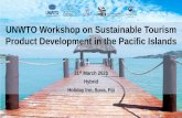 UNWTO Workshop on Sustainable Tourism Product Development ...