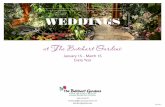 WEDDINGS - Butchart Gardens
