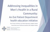 Addressing Inequalities in Men's Health in a Rural Community