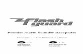 Premier Alarm Sounder Backplates