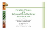 Farmland Values and Collateral Risk Guidance