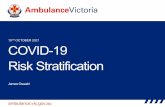 OCTOBER 2021 COVID-19 Risk Stratification