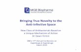 Bringing True Novelty to the Anti-Infective Space