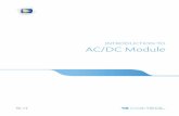 Introduction to the AC/DC Module