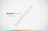 Parallel Structure - SupertutorTV