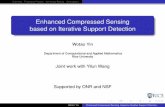 Enhanced Compressed Sensing based on Iterative Support ...