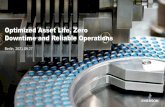 Optimized Asset Life, Zero Downtime and Reliable Operations