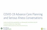 COVID-19 Advance Care Planning and Serious Illness ...