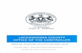 2018 Annual Auditing Activity Report - Lackawanna County