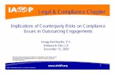 Implications of Counterparty Risks on Compliance Issues in ...