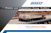 Frame and Frameless Dump Trailers - East Manufacturing