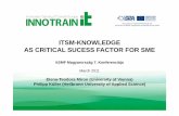 ITSM-KNOWLEDGE AS CRITICAL SUCESS FACTOR FOR SME