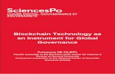 Blockchain Technology as an Instrument for Global Governance