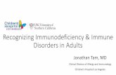Recognizing Immunodeficiency & Immune Disorders in Adults