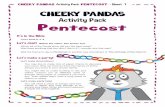 Cheeky Pandas Activity Sheet PENTECOST