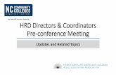 One Team with One Voice…Serving 58 HRD Directors ...