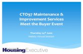 CTO97 Maintenance & Improvement Services Meet the Buyer ...