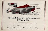 Yellowstone Park on the Northern Pacific Ry