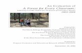 An Evaluation of A Forest for Every Classroom