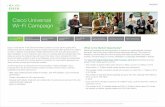 Cisco Universal Wi-Fi Campaign - UpTime Solutions
