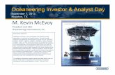 Oceaneering Investor & Analyst Day