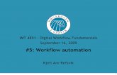 #5: Workflow automation
