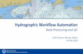 Hydrographic Workflow Automation