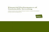 Financial Performance of Sustainable Investing