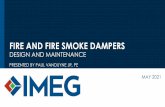 FIRE AND FIRE SMOKE DAMPERS