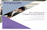 In-School Opportunities - Keynote Educational