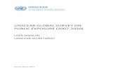 UNSCEAR GLOBAL SURVEY ON PUBLIC EXPOSURE (2007-2020)