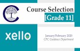 Course Selection [Grade 11] - Crestwood Preparatory College