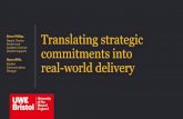 Simon Phillips, Translating strategic commitments into ...