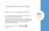 Physical Wellness for Work