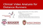 Clinical Video Analysis for Distance Runners