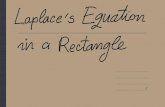 Laplace 's Equation in a Rectangle