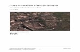 Draft Environmental Evaluation Document - United States Army