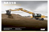 Product Brochure for M318 WHEELED EXCAVATOR AEXQ2926-02