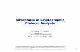 Adventures in Cryptographic Protocol Analysis
