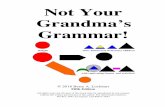 Not Your Grandma’s Grammar! - Lockhart Learning