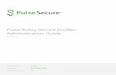 Pulse Policy Secure Profiler Administration Guide