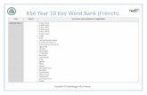 KS4 Year 10 Key Word Bank (French) - hylands-tkat.org