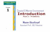 Chapter 1 Coastal &Marine Environment Introduction