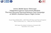 James Webb Space Telescope Integrated Science Instrument ...