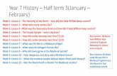 Year 7 History Half term 3(January February)