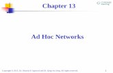 Ad Hoc Networks - hscc.cs.nthu.edu.tw